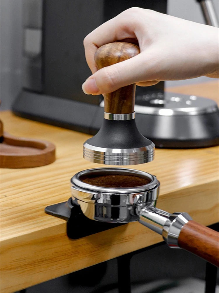 Espresso Coffee Silicone Mat Non-slip Press Tampering Holder Corner Mat for 51/53/58mm Tamping Barista Tools Coffee Accessories