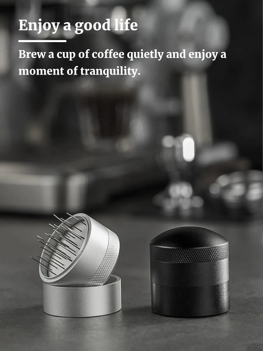 Espresso Stirrer WDT Tool, Espresso Distribution Tool for 51mm 54mm 53mm 58mm Portafilter, Coffee Powder Stirring Tool