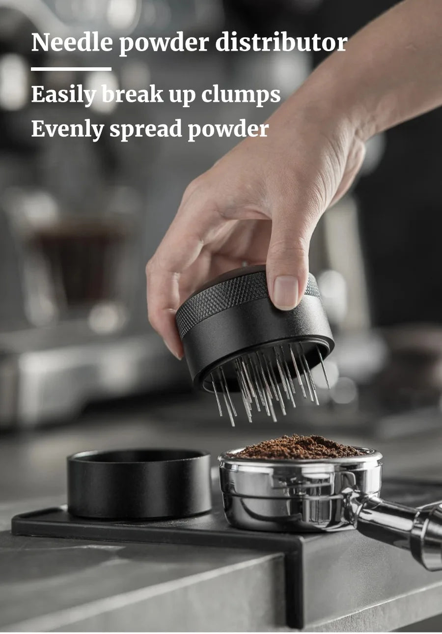 Espresso Stirrer WDT Tool, Espresso Distribution Tool for 51mm 54mm 53mm 58mm Portafilter, Coffee Powder Stirring Tool